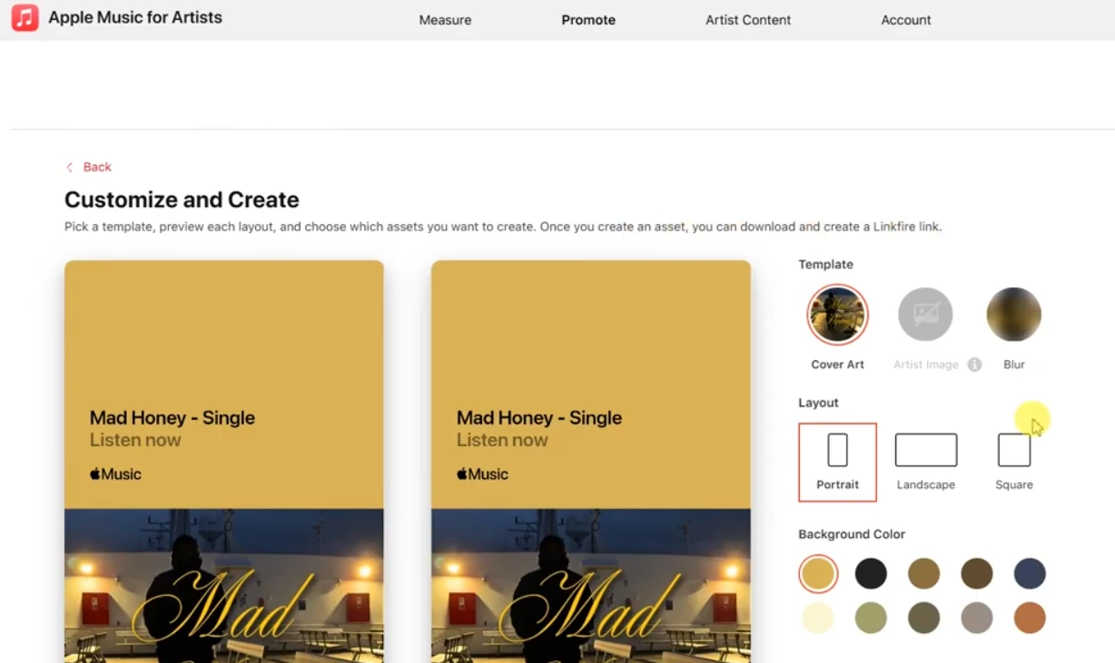 Apple Music for Artists trends